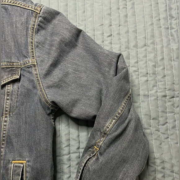 Carhartt men's large sherpa lined trucker jacket - Picture 2 of 16